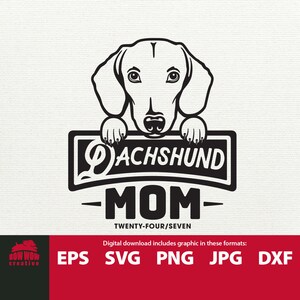 Dachshund Mom svg Peeking Dachshund clipart gift for Doxie lover Dachshund shirt design Doxie svg Dachshund lover funny weiner dog svg
