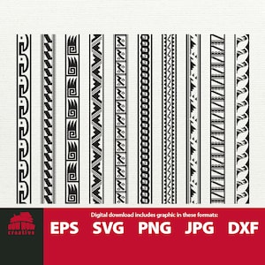 Frontière sud-ouest svg sud-ouest svg motif indien svg motif amérindien sud-ouest diviseur bordure clipart svg png fichiers de coupe