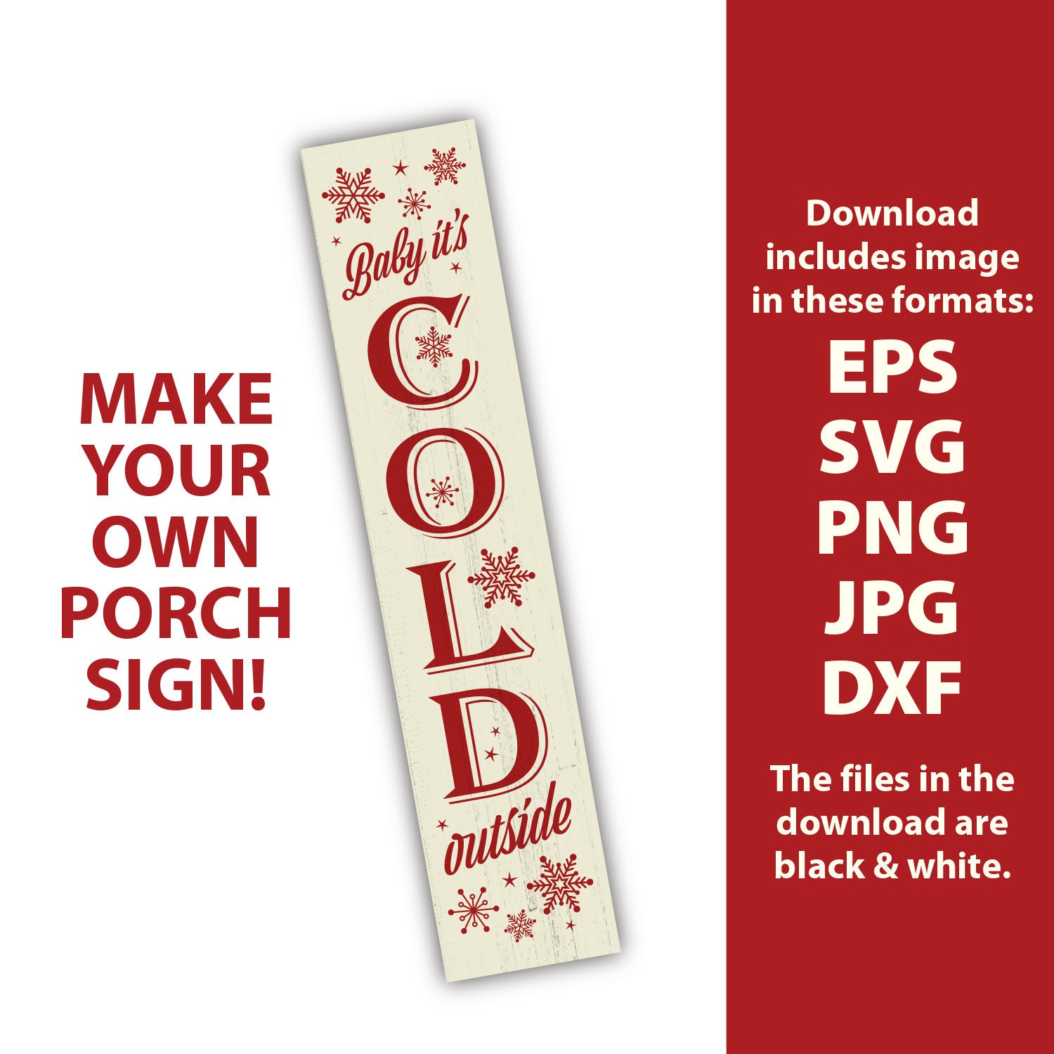 Download Baby its cold outside porch sign svg vertical sign winter ...
