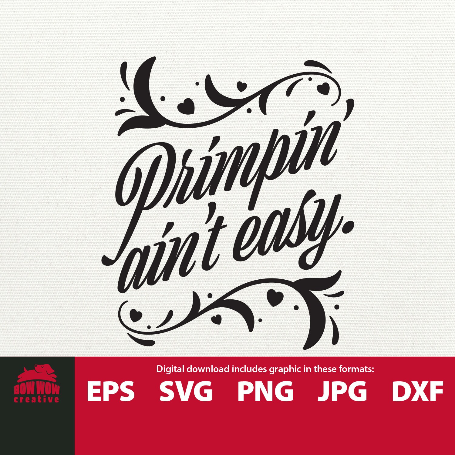 Primpin' Ain't Easy svg funny beauty svg beauty svg | Etsy