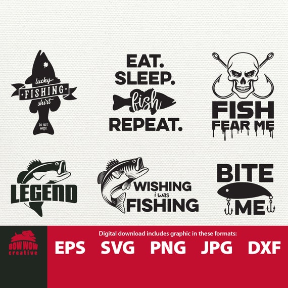 Fishing Quotes SVG Bundle Fishing Svg Fish Quotes Svg Fishing Sign