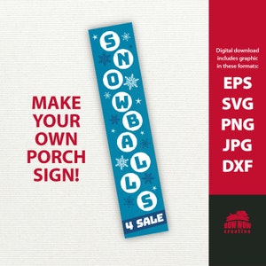 Sneeuwballen te koop svg winter veranda teken svg verticale winter teken winter teken svg winter sneeuw teken kerstteken svg sneeuw teken svg