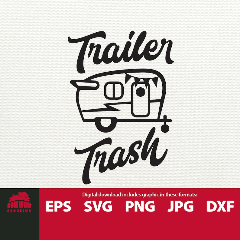 Download Trailer Trash svg camping svg vintage camper svg camping svg | Etsy