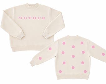 Mother Reversible Mock Neck Sweatshirt