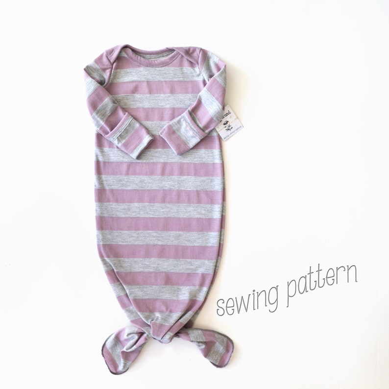 Baby Sewing Pattern. Newborn Gown. PDF Pattern Easy With Lots Etsy