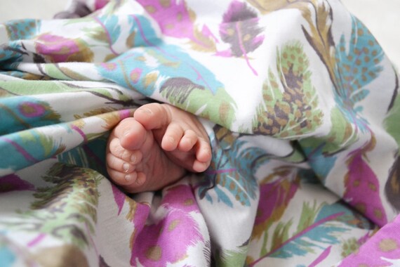 Feather baby blanket hotsell