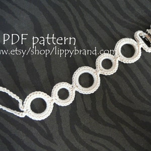 PDF-PATROON voor speenkoord. -Toestemming om voltooide artikelen te verkopen- Copyright2012/lippybrand/Amy