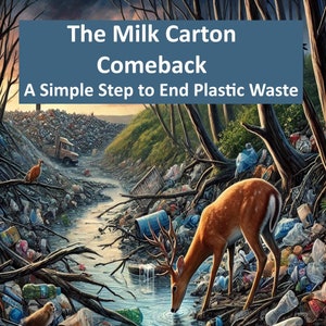The Milk Carton Comeback: A Simple Step to End Plastic Waste, Instant Download