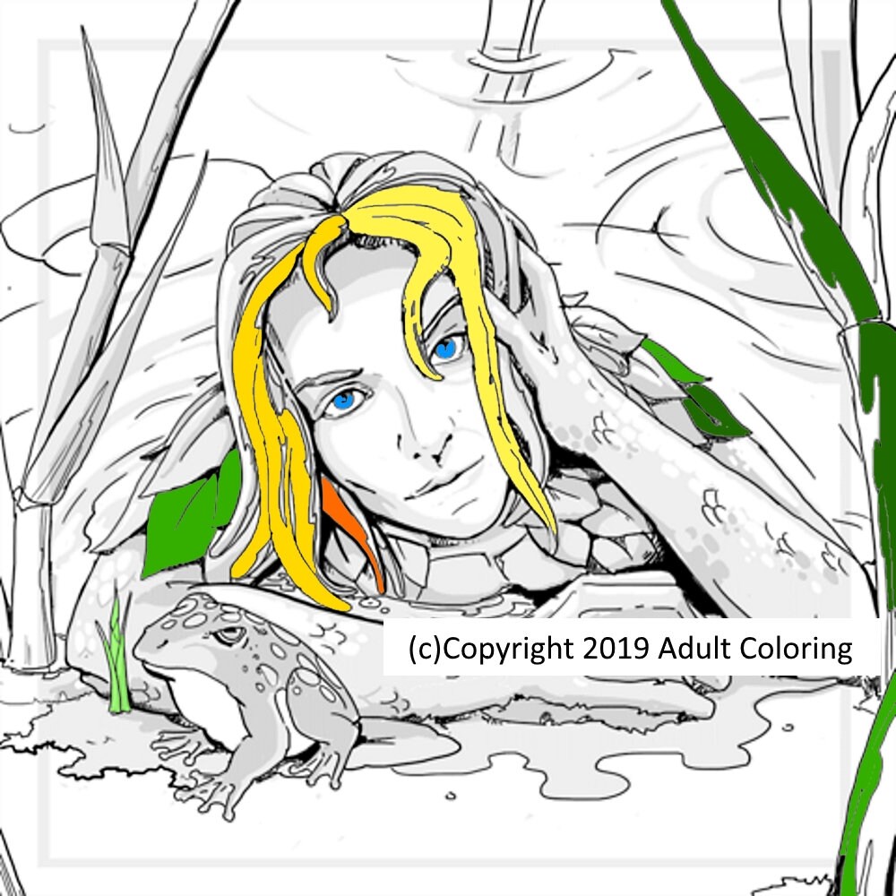 printable adult coloring page people coloring 25 instant etsy