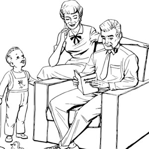 Download Printable Adult Coloring Page People Coloring 11 Instant Etsy