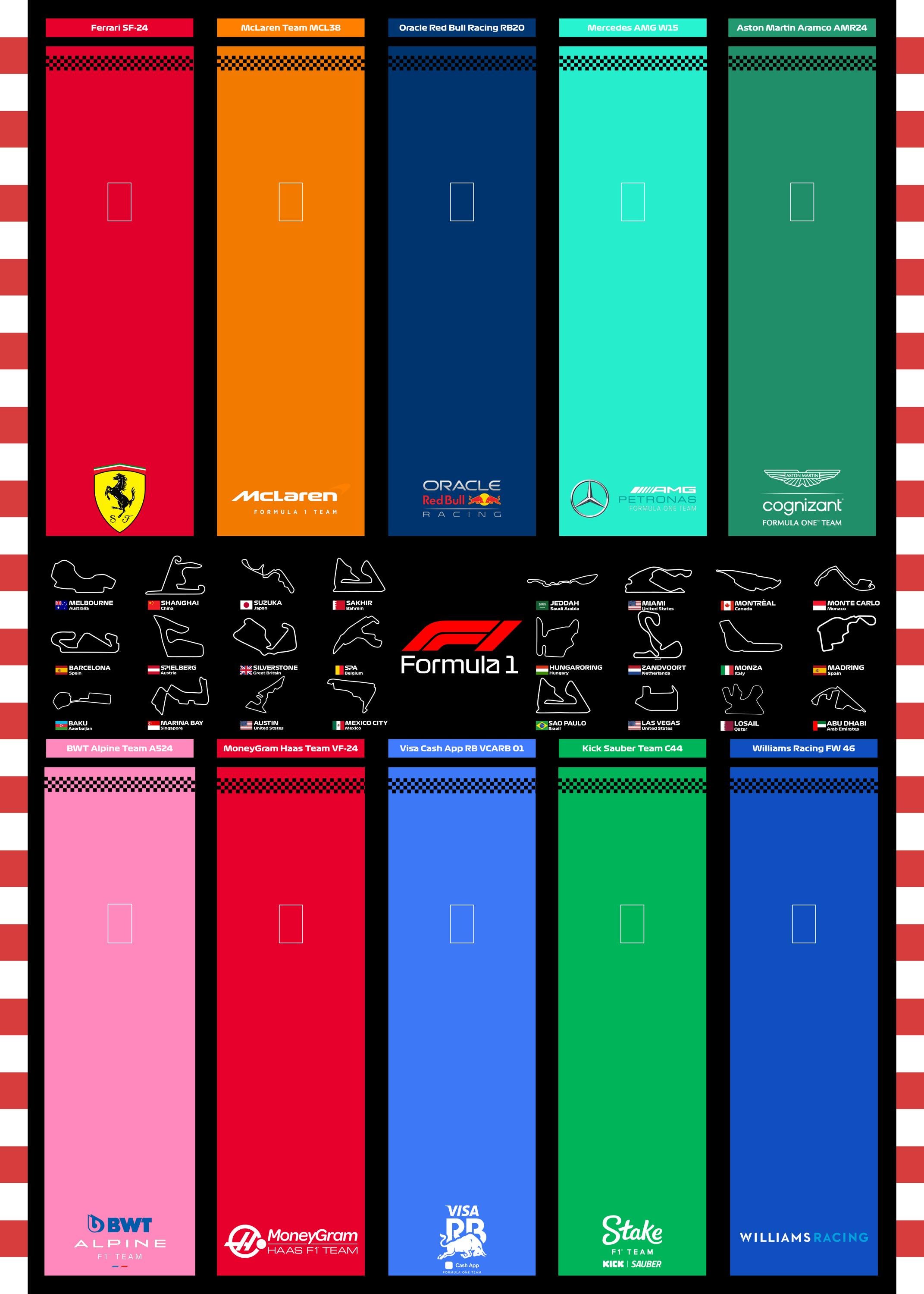 F1 Posters Mclaren 50x70 Cm - Etsy