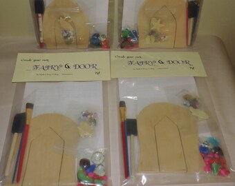 DIY Create your own Elf/Fairy Door Kit / Fae Door / Faerie Garden Tooth Fairy Christmas Elf door