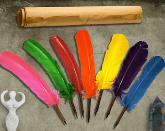 Handmade Calligraphy Quill Pen, Dip Pen for Journaling, Gift for Writer & Artist, Spell Writing, Antique Style Writing Enthusiast Gift