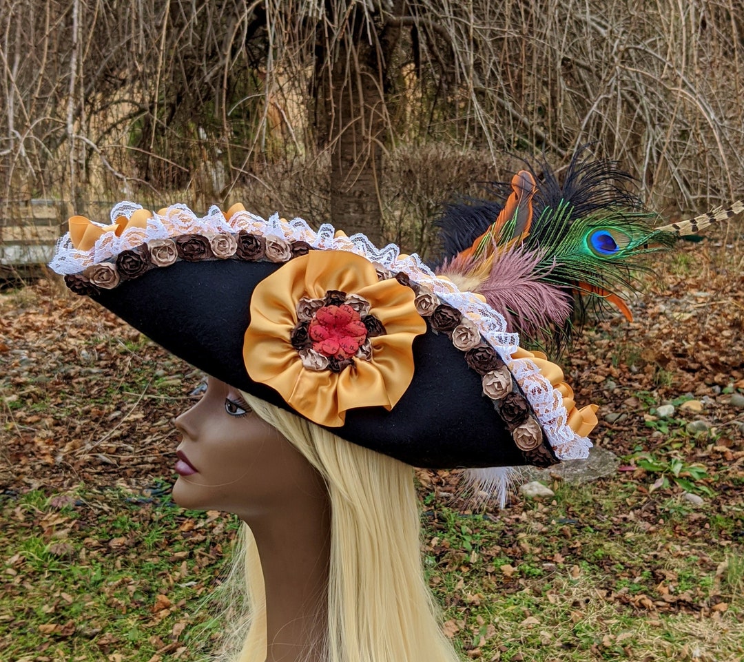Steampunk Tricorn Hat Male main image 1