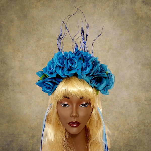 cuban flower headpiece