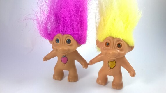 vintage troll dolls 1990s