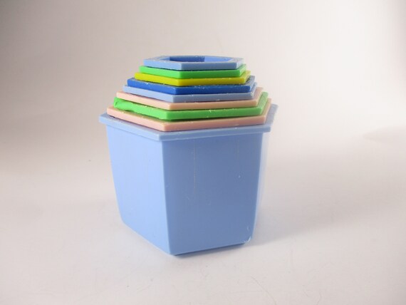 Animal stacking cups deals