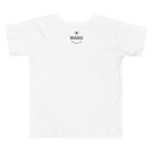Kids Graphic Tee – SMILE Magu Shirt | Third-Eye Monster Character | Conscious Kids Clothing for the Whole Family | Toddler & Youth Gift