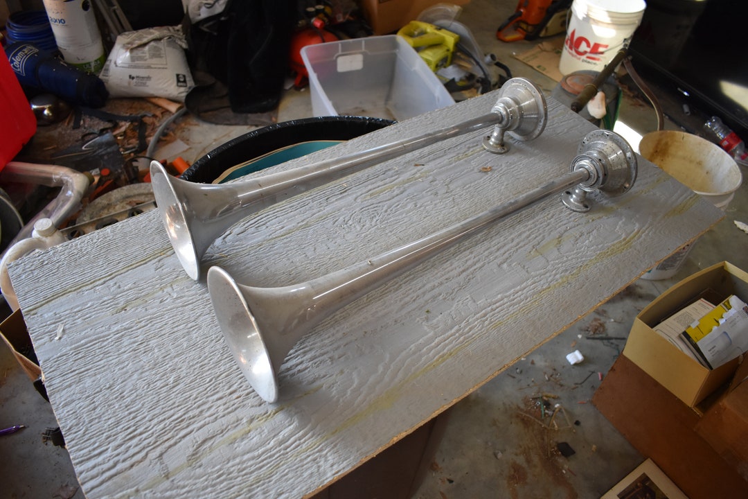 Set of Semi Truck Air Horns Made by Grover Etsy