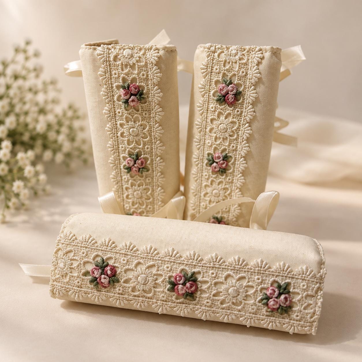 Custom Wedding Bouquet Wrap: Keepsake Made from Your Gown