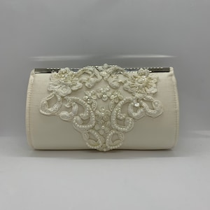 Made from mom’s wedding dress, bridal purse, keepsake Gift idea for daughter, custom made  clutch bag, recycled  heirlooms