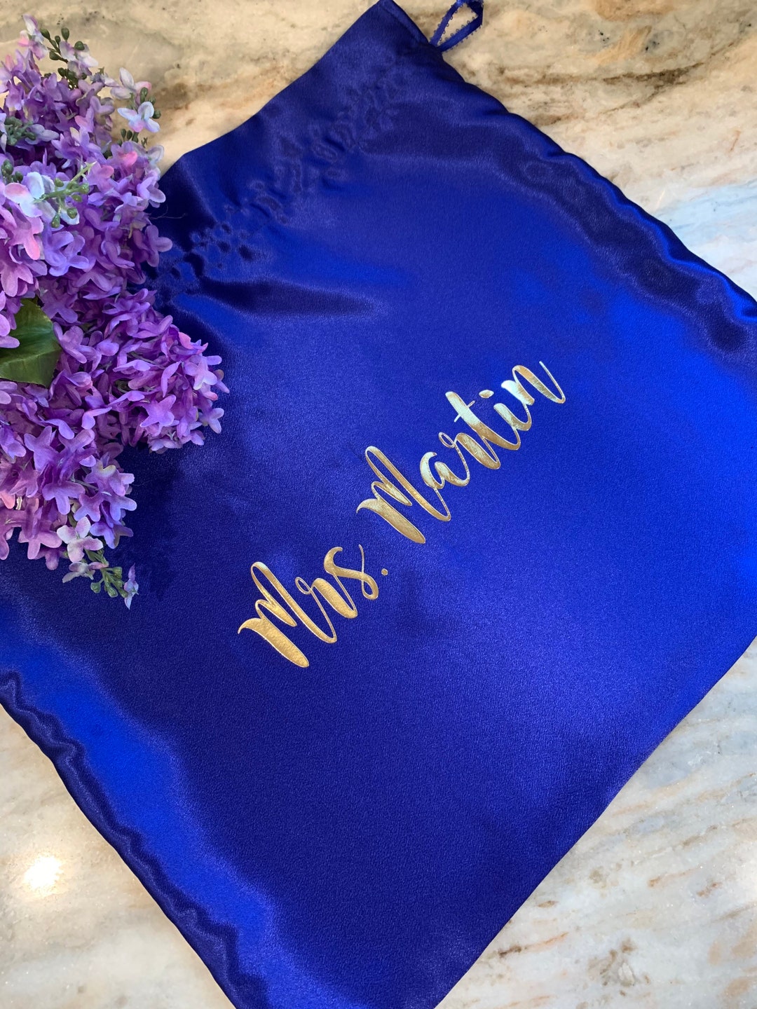 Dollar dance string bag personalized satin money pouch Etsy.de