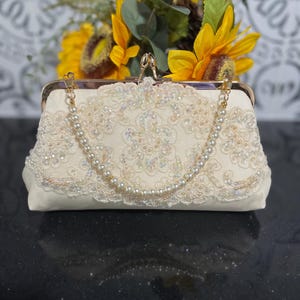 Repurposed wedding dress, bridal clutch bag, Custom made from your old wedding dress, Heirloom purse bag
