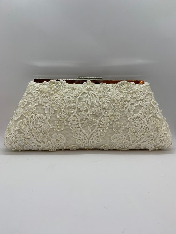 purse for wedding dress