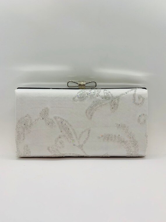 wedding day clutch purse