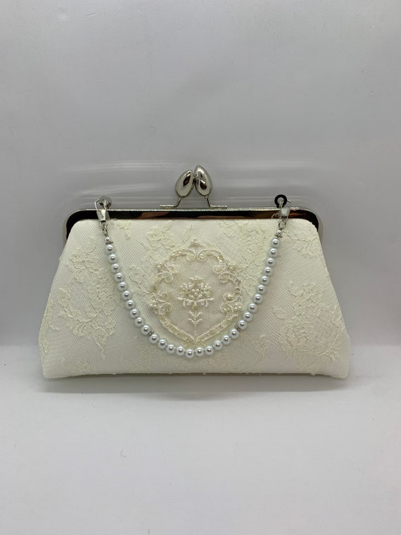 Repurposed Wedding Dress Bridal Clutch Bag Custom Made From Your Old Wedding Dress Heirloom Purse Bag Etsy Canada