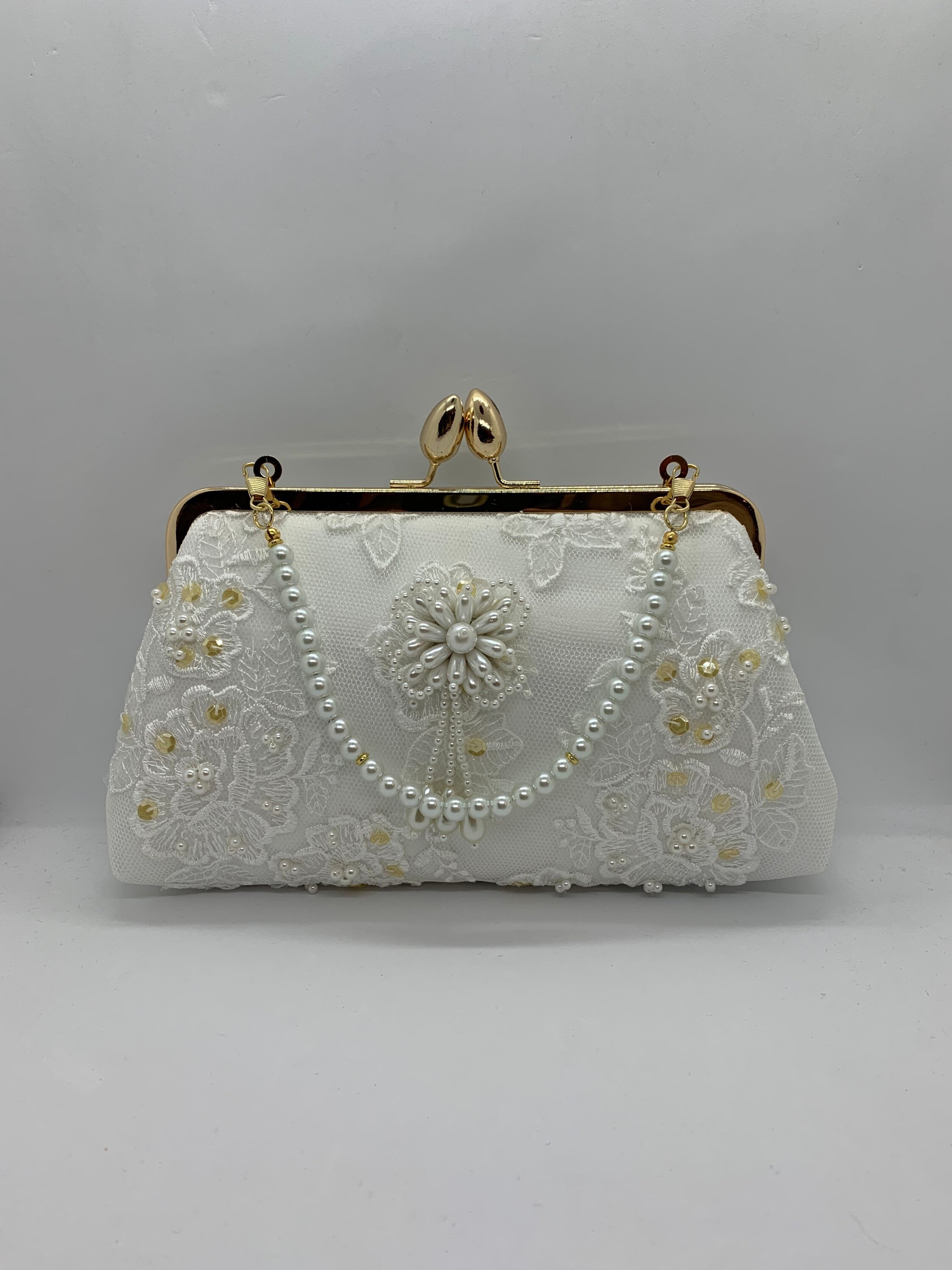 Date Night Clutch Made From Wedding Dress