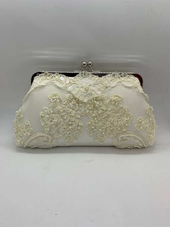 vintage bridal bag