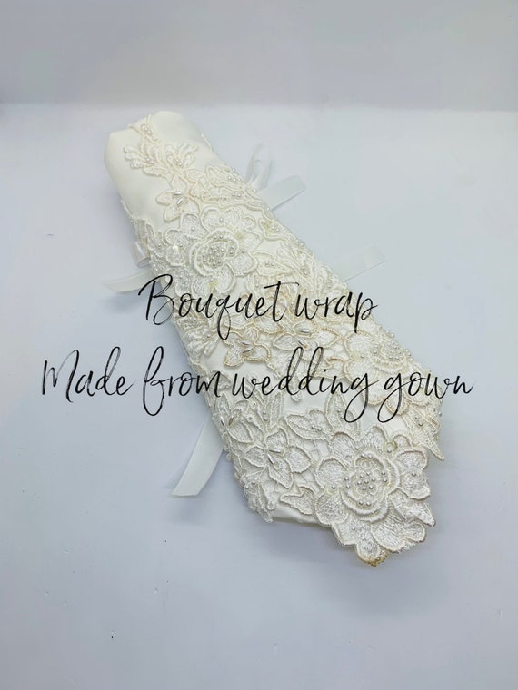 Callie Gifts Embroidered Ribbon For Wedding Bouquet Bouquet