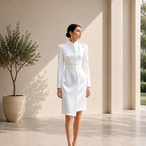 formal dress with matching coat Wedding Dresses Coats _okendo:syndication_key:CL135874332