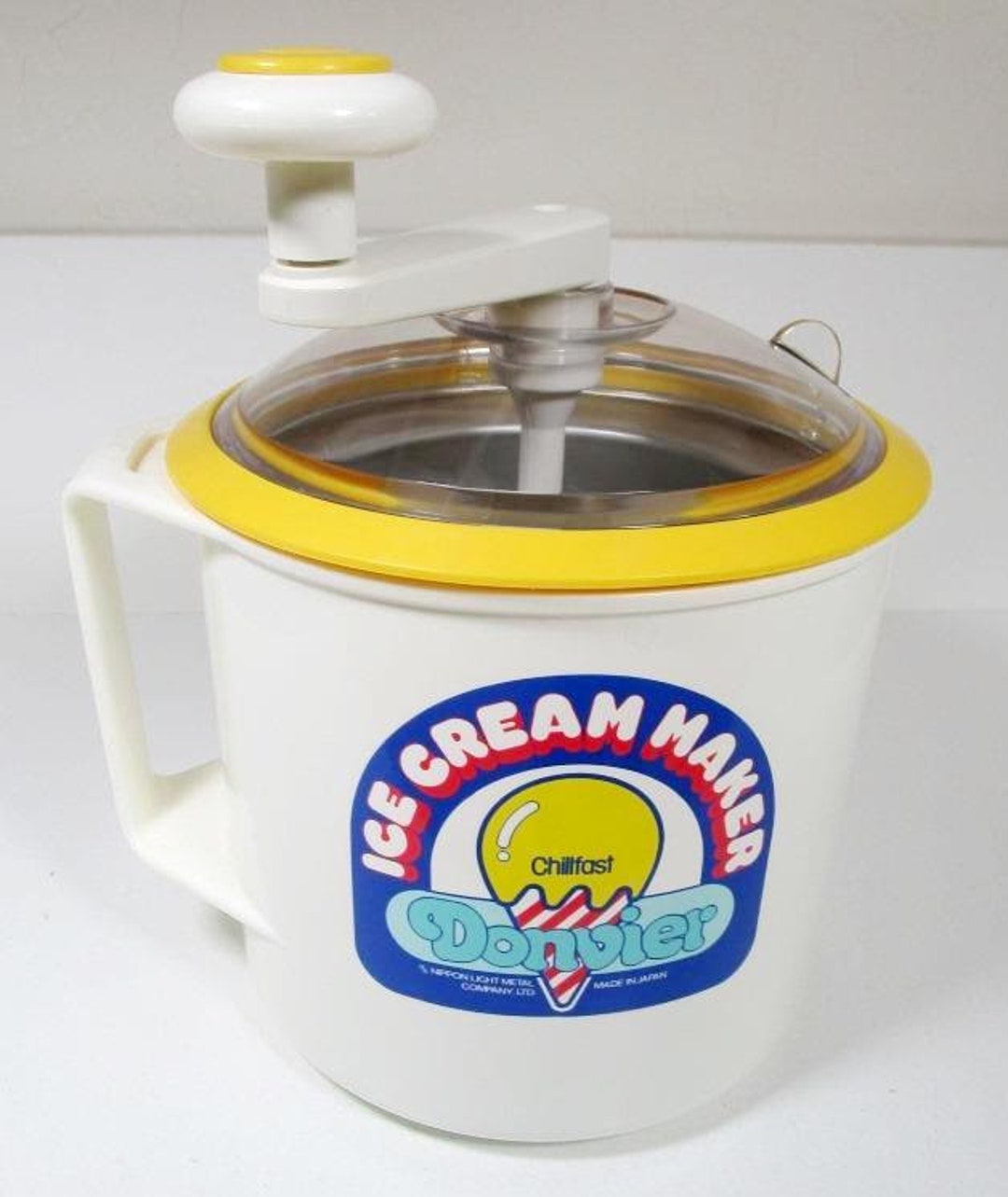 Vintage Donvier Chillfast Ice Cream Maker Etsy