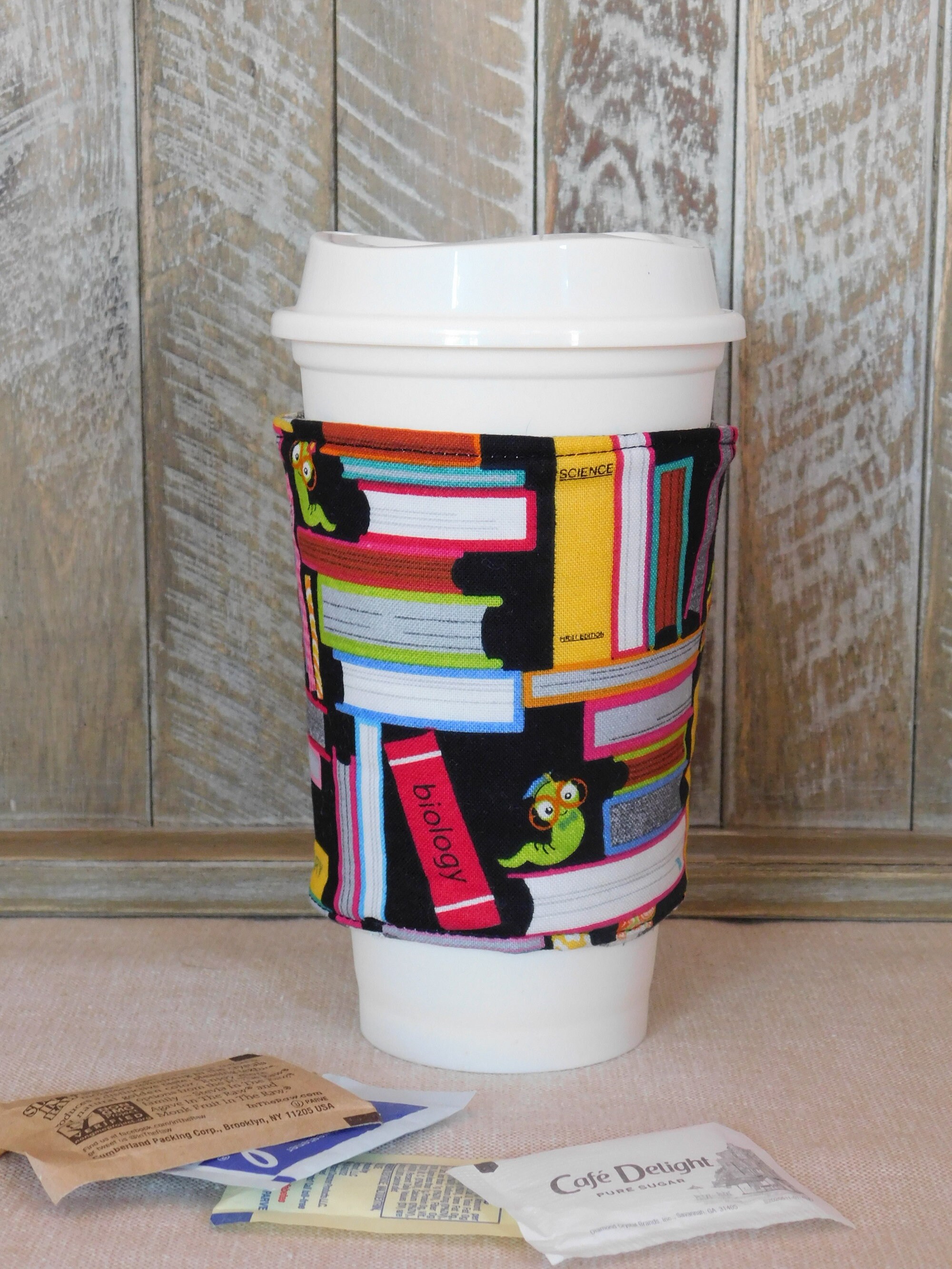 Louis Vuitton Coffee Sleeve Cozy With Authentic Canvas and 