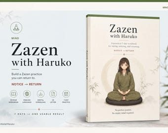 Zazen Meditation Workbook PDF | 7 Days