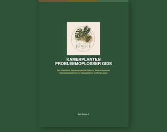 Kamerplanten Diagnosegids | Problemy w formacie PDF (pobieranie cyfrowe) | Wersja niderlandzka, 42 strony