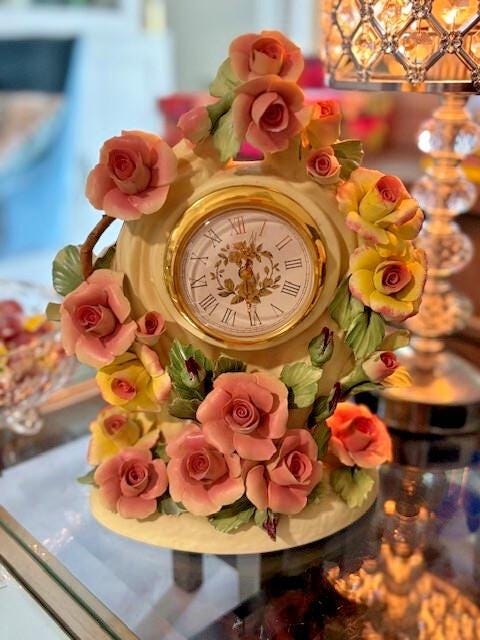 Capodimonte Clock - Etsy