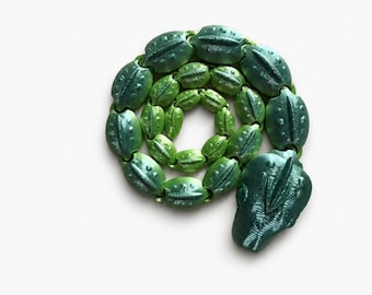 Articulated Snake – 3D Printed Flexible Toy, Cinder Snake