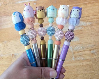 Squishmallow Beaded Twist Pens