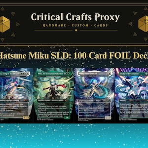 Foil - SLD Hatsune Miku - 100-korts proxykortlek
