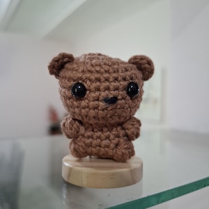 Mini Bear Crochet Pattern PDF | Teddy Bear Amigurumi | Keychain Crochet Pattern | Easy & Quick Crochet Pattern | Digital Download