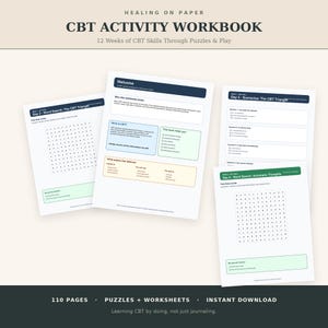 CBT Activity Workbook