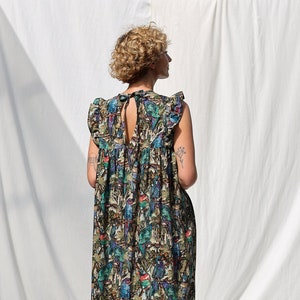 Ärmelloses Maxi-Kleid aus seidiger Baumwolle SONNY JAMES OFFON Clothing Bild 1