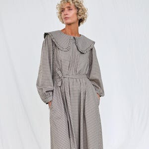 brushed cotton dress The Harper Dress