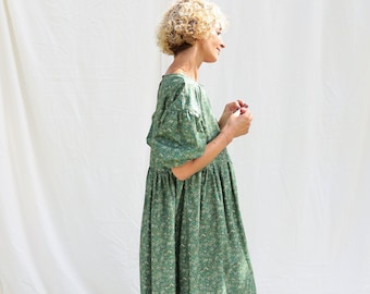 Floral puff sleeves dress THORPE HILL  • OFFON Clothing