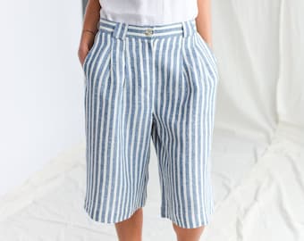 Linen bermuda shorts RAQUEL  • OFFON Clothing