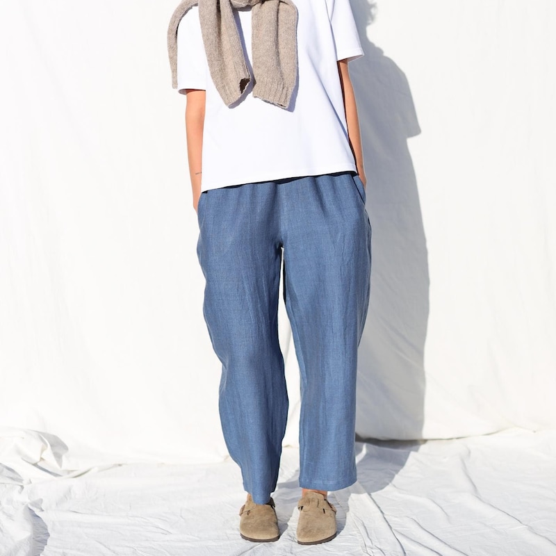XLJ Baloon Linen Pants  - Rye