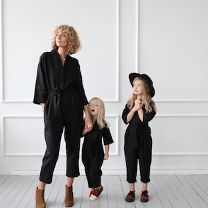 Matching linen jumpsuits set/OFFON CLOTHING